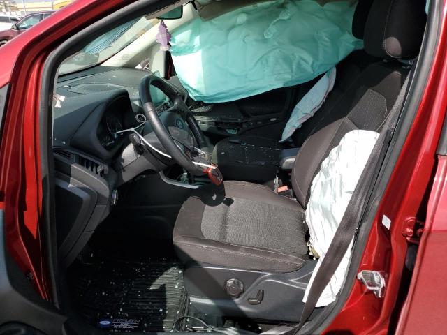 MAJ3P1TE4JC177968 - 2018 FORD ECOSPORT SE RED photo 7