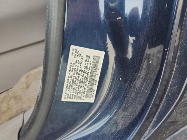 5FNRL3H6XAB109156 - 2010 HOND ODYSSEY EXL Mavi foto 13