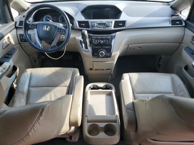 5FNRL5H65CB136571 - 2012 HONDA ODYSSEY EXL BURGUNDY photo 8