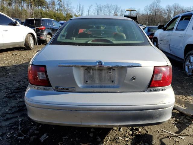 1MEFM55S01A644758 - 2001 MERCURY SABLE LS PREMIUM SILVER photo 6