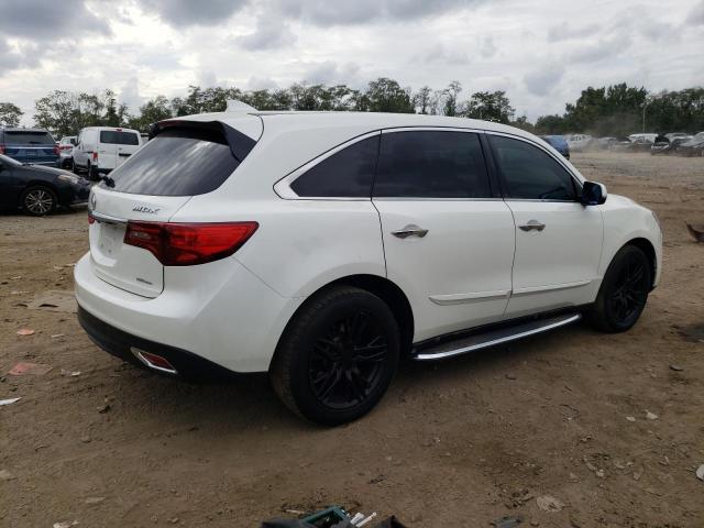 5FRYD4H45GB061229 - 2016 ACURA MDX TECHNOLOGY WHITE photo 3