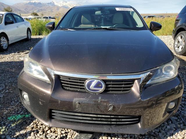 JTHKD5BH0D2138126 - 2013 LEXUS CT 200 BROWN photo 5