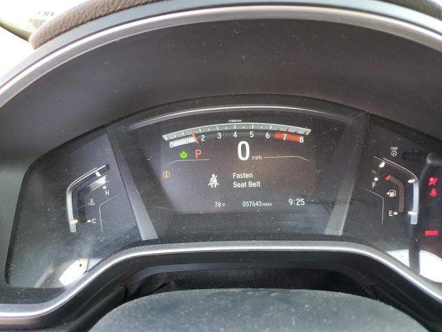 7FARW2H84JE000392 - 2018 HONDA CR-V EXL SILVER photo 9