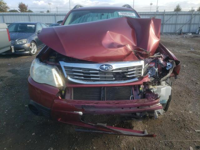JF2SH6BC8AH801274 - 2010 SUBARU FORESTER XS Qırmızı foto 5