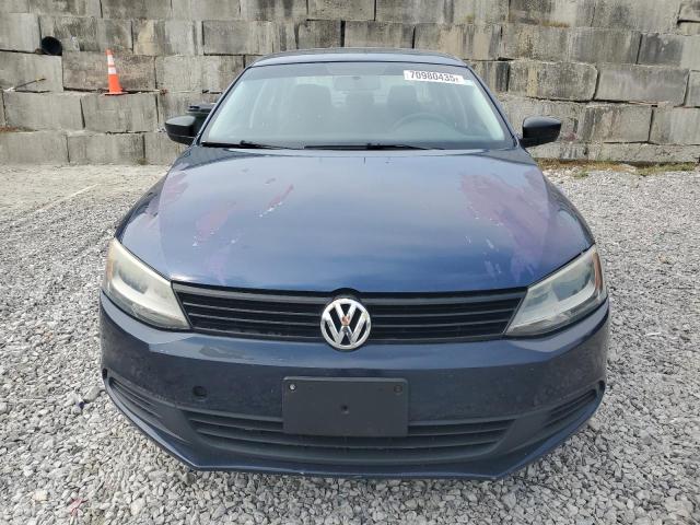 3VW2K7AJXBM109713 - 2011 VOLKSWAGEN JETTA BASE BLUE photo 5