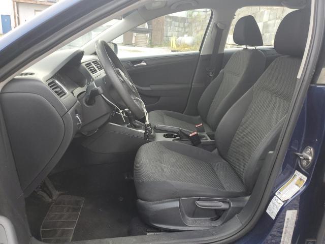 3VW2K7AJXBM109713 - 2011 VOLKSWAGEN JETTA BASE BLUE photo 7