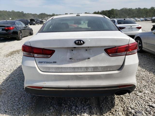 5XXGT4L37GG114105 - 2016 KIA OPTIMA LX WHITE photo 6