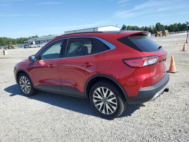 1FMCU9J93NUB96725 - 2022 FORD ESCAPE TITANIUM RED photo 2