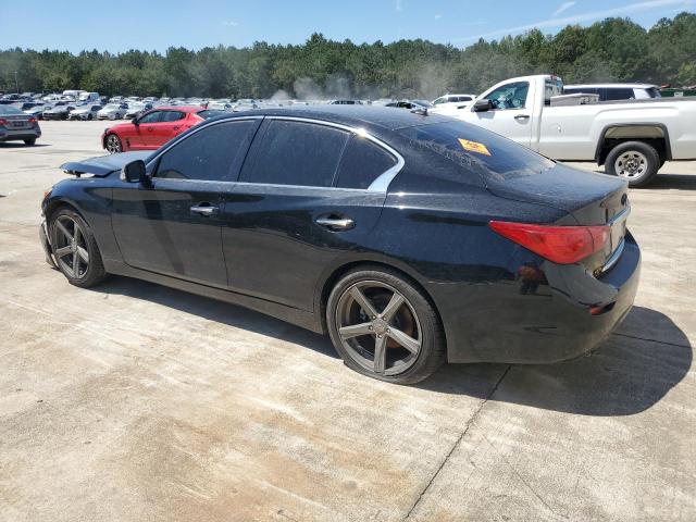 JN1BV7APXEM670964 - 2014 INFINITI Q50 BASE BLACK photo 2