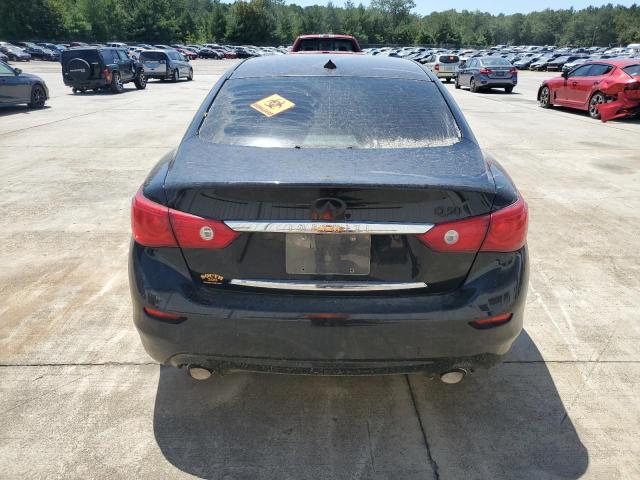 JN1BV7APXEM670964 - 2014 INFINITI Q50 BASE BLACK photo 6