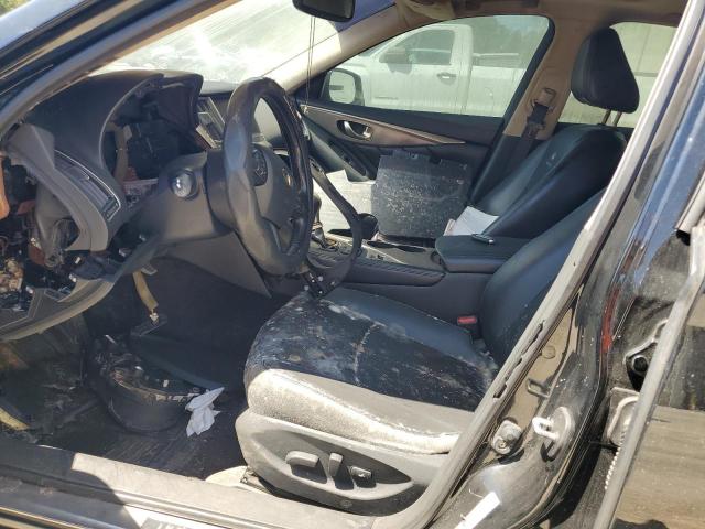 JN1BV7APXEM670964 - 2014 INFINITI Q50 BASE BLACK photo 7