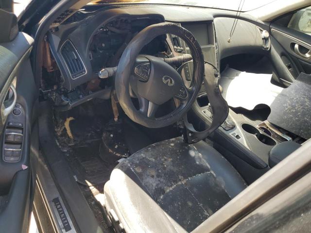 JN1BV7APXEM670964 - 2014 INFINITI Q50 BASE BLACK photo 8