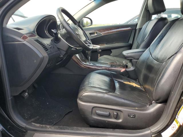 4T1BK3DB1CU470501 - 2012 TOYOTA AVALON BASE Чорний фото 7