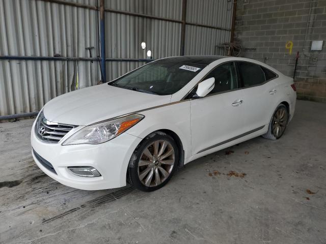 KMHFH4JG0EA383814 - 2014 HYUNDAI AZERA GLS WHITE photo 1