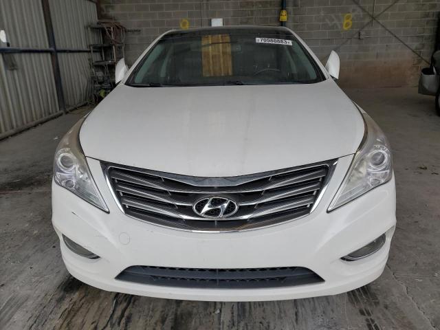 KMHFH4JG0EA383814 - 2014 HYUNDAI AZERA GLS WHITE photo 5