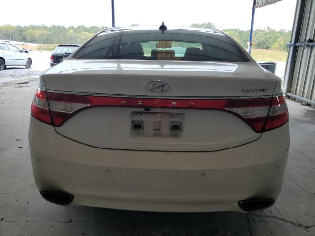 KMHFH4JG0EA383814 - 2014 HYUNDAI AZERA GLS WHITE photo 6