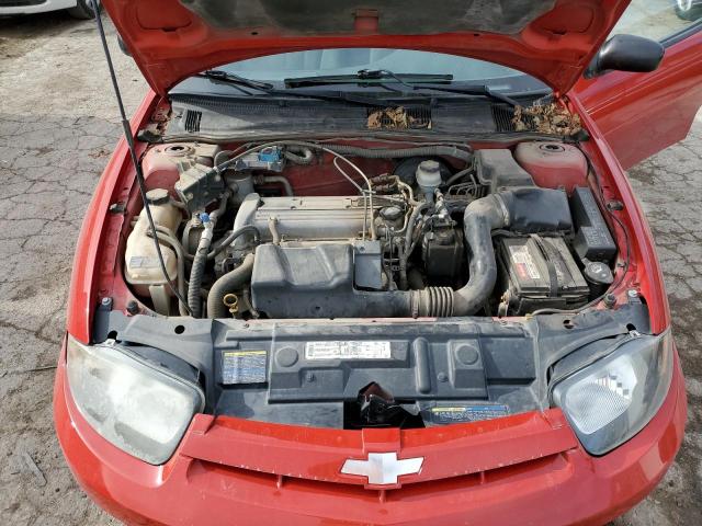 1G1JC12F137303957 - 2003 CHEVROLET CAVALIER RED photo 11