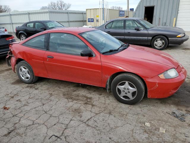 1G1JC12F137303957 - 2003 CHEVROLET CAVALIER RED photo 4