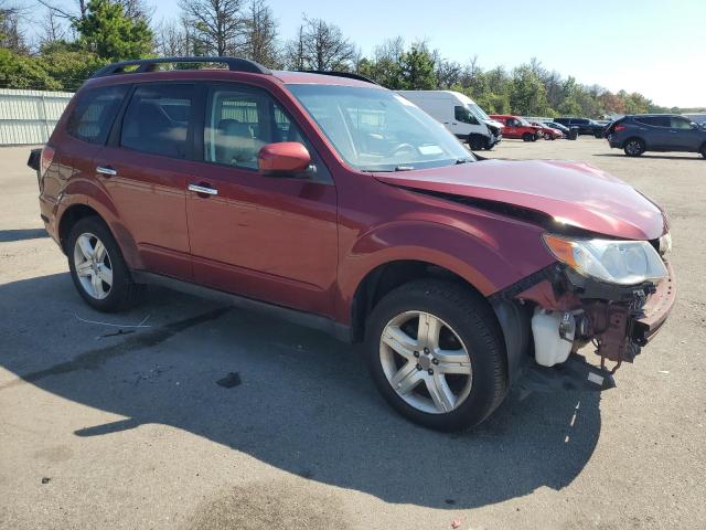 JF2SH6CC9AH803744 - 2010 SUBARU FORESTER 2.5X PREMIUM MAROON photo 4