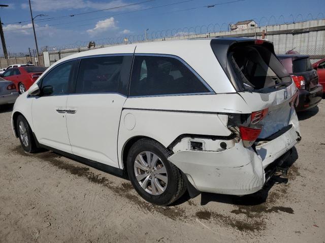 5FNRL5H65EB102309 - 2014 HONDA ODYSSEY EXL WHITE photo 2