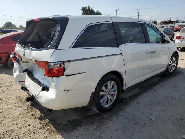 5FNRL5H65EB102309 - 2014 HONDA ODYSSEY EXL WHITE photo 3