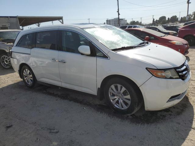 5FNRL5H65EB102309 - 2014 HONDA ODYSSEY EXL WHITE photo 4