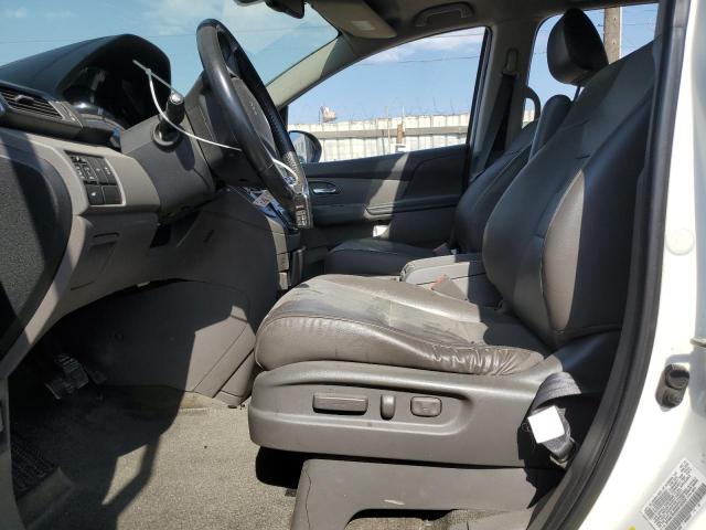 5FNRL5H65EB102309 - 2014 HONDA ODYSSEY EXL WHITE photo 7
