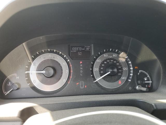 5FNRL5H65EB102309 - 2014 HONDA ODYSSEY EXL WHITE photo 9