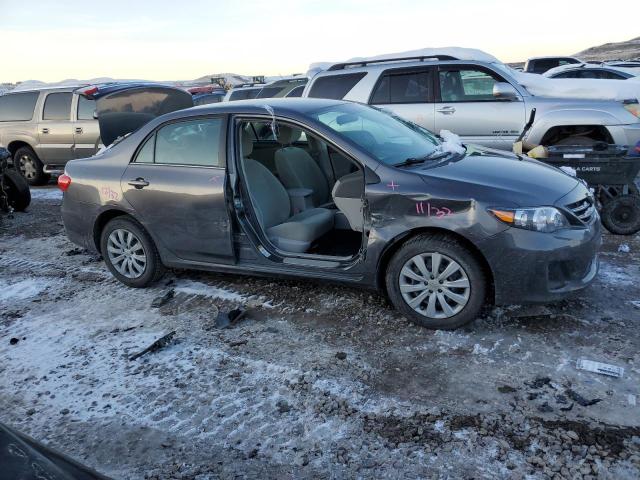 5YFBU4EE6DP152319 - 2013 TOYOTA COROLLA BASE GRAY photo 4