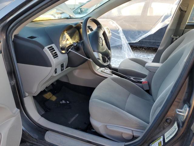 5YFBU4EE6DP152319 - 2013 TOYOTA COROLLA BASE GRAY photo 7