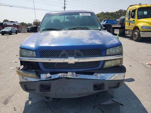 1GCEC14T54E166868 - 2004 CHEVROLET SILVERADO C1500 BLUE photo 5