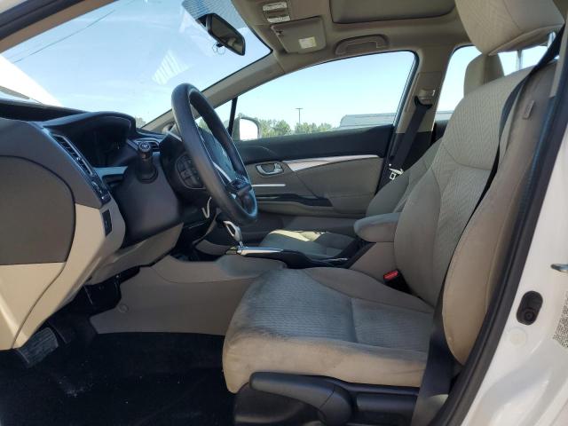 19XFB2F89FE028506 - 2015 HONDA CIVIC EX WHITE photo 7