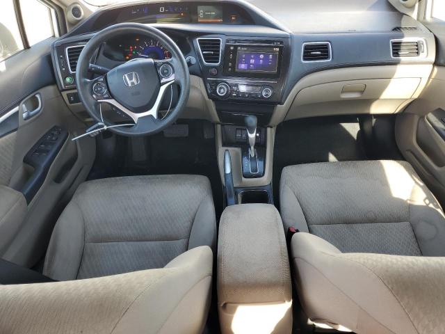 19XFB2F89FE028506 - 2015 HONDA CIVIC EX WHITE photo 8