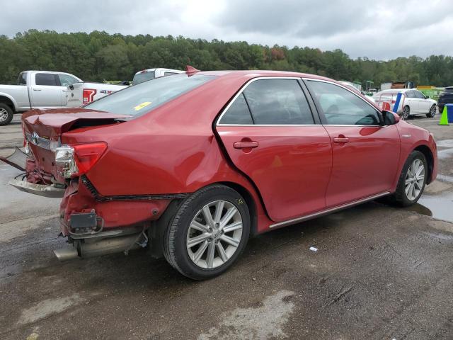 4T1BD1FK4CU006422 - 2012 TOYOTA CAMRY HYBRID RED photo 3