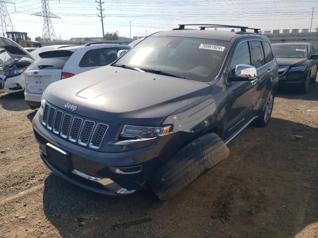 1C4RJFJT8EC274827 - 2014 JEEP GRAND CHER SUMMIT GRAY photo 1