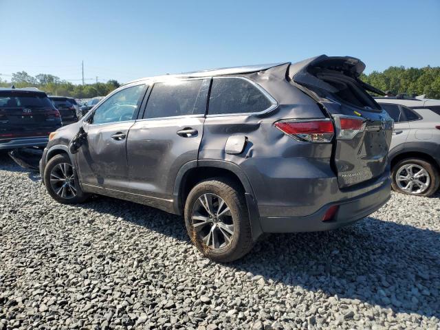 5TDJKRFH4GS252342 - 2016 TOYOTA HIGHLANDER XLE Boz foto 2