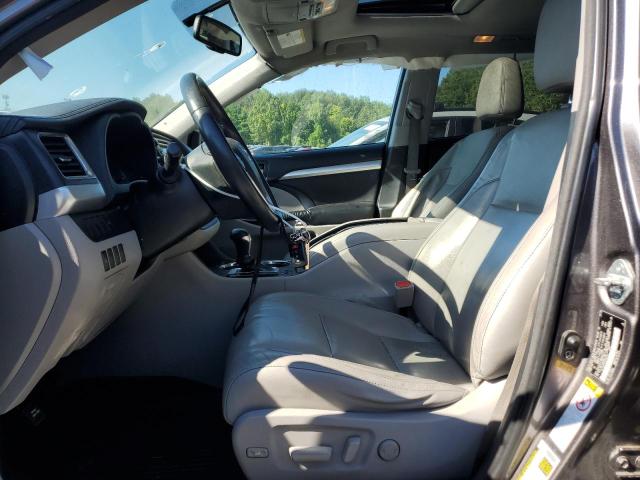 5TDJKRFH4GS252342 - 2016 TOYOTA HIGHLANDER XLE Boz foto 7