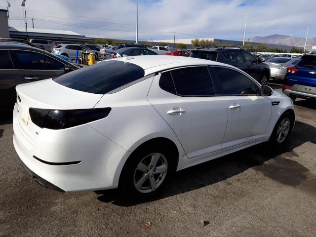 5XXGM4A77FG417435 - 2015 KIA OPTIMA LX WHITE photo 3