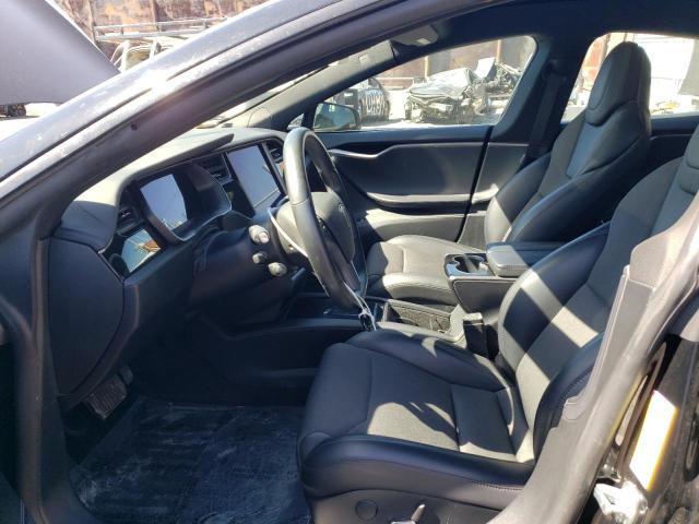 5YJSA1E28JF286169 - 2018 TESLA MODEL S Սև լուսանկար 7