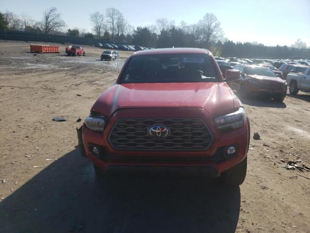 3TMCZ5AN5MM429700 - 2021 TOYOTA TACOMA DOUBLE CAB 红色 照片 5