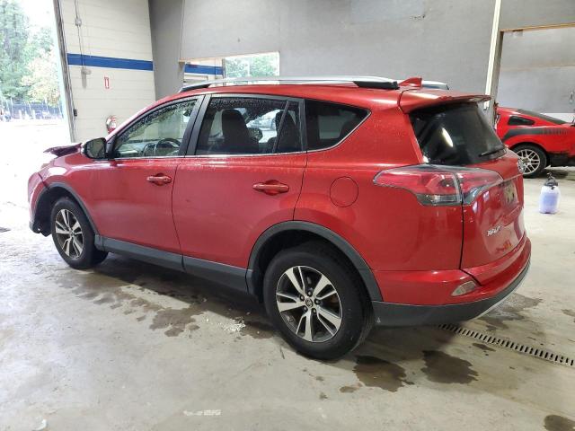 JTMRFREV4HJ142971 - 2017 TOYOTA RAV4 XLE 红色 照片 2