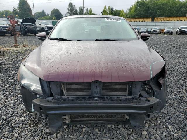 1VWBN7A34CC045602 - 2012 VOLKSWAGEN PASSAT SE 勃艮第红 照片 5