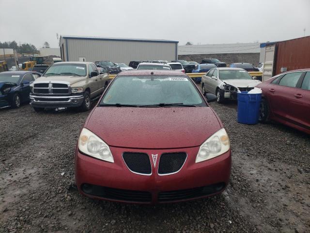 1G2ZF57B084174668 - 2008 PONTIAC G6 VALUE LEADER RED photo 5