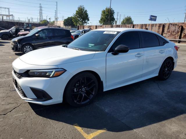 2HGFE2F57NH541805 - 2022 HONDA CIVIC SPORT 白色 照片 1
