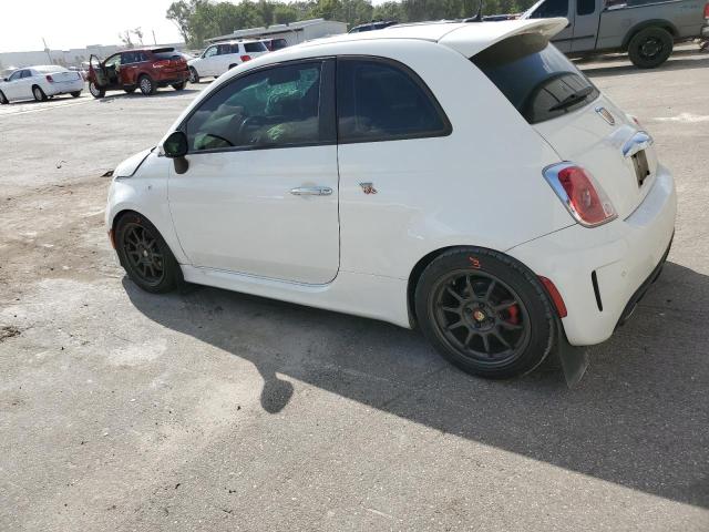 3C3CFFFH4FT663437 - 2015 FIAT 500 ABARTH WHITE photo 2