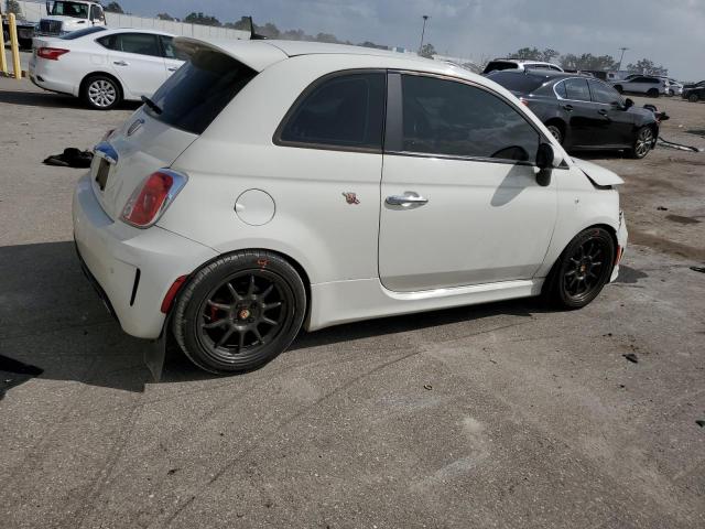 3C3CFFFH4FT663437 - 2015 FIAT 500 ABARTH WHITE photo 3