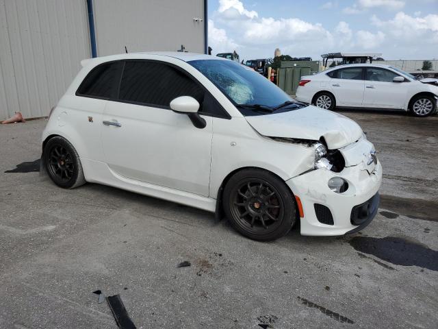 3C3CFFFH4FT663437 - 2015 FIAT 500 ABARTH WHITE photo 4