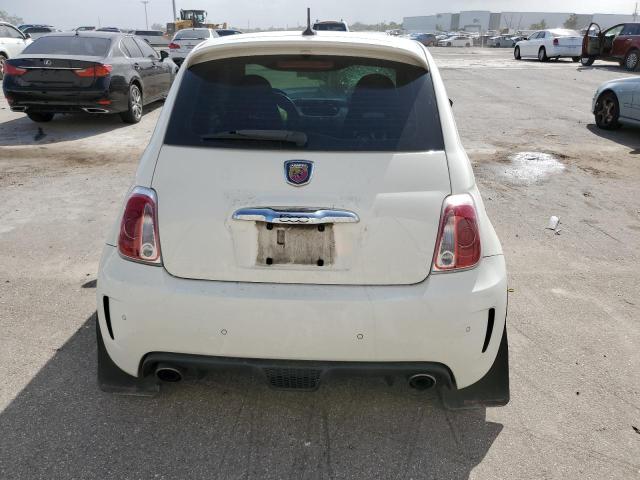 3C3CFFFH4FT663437 - 2015 FIAT 500 ABARTH WHITE photo 6