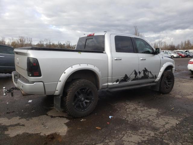 1C6RD7MT5CS335134 - 2012 DODGE RAM 1500 SPORT SILVER photo 3