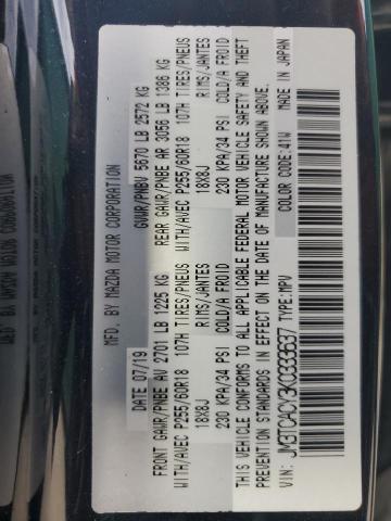 JM3TCACY3K0333637 - 2019 MAZDA CX-9 TOURING Schwarz Foto 13